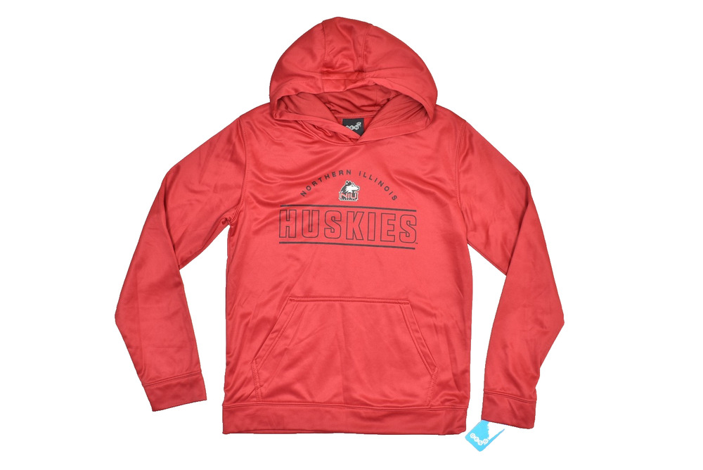 NEW Northern Illinois Huskies Gen2 Red Athletic Hoodie Pullover Women's Size XL